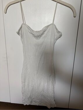 Windsor Women’s White Spaghetti Strap Mini Dress
